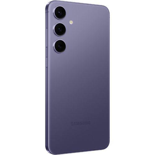 Samsung Galaxy S24 Plus Cobalt Violet schuin achterkant